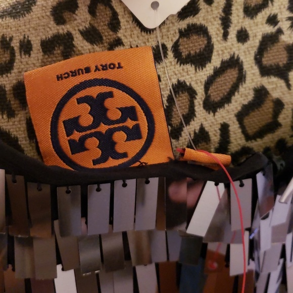 NWT w defects Tory Burch Sequin Dress - $850 - Picture 5 of 7